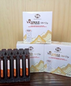 Vicumax mật ong nano curcumin (hộp 30 tuýp)