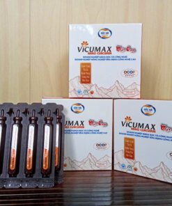Vicumax mật ong nano curcumin (hộp 15 tuýp)
